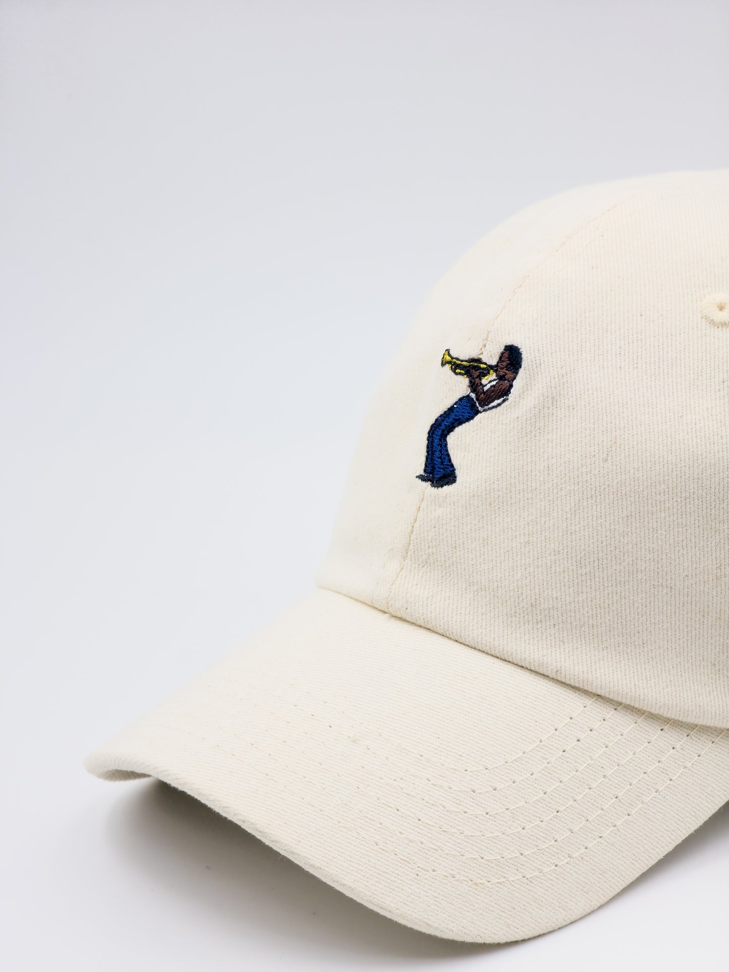 Jazz Cap - Dad Hat Off White