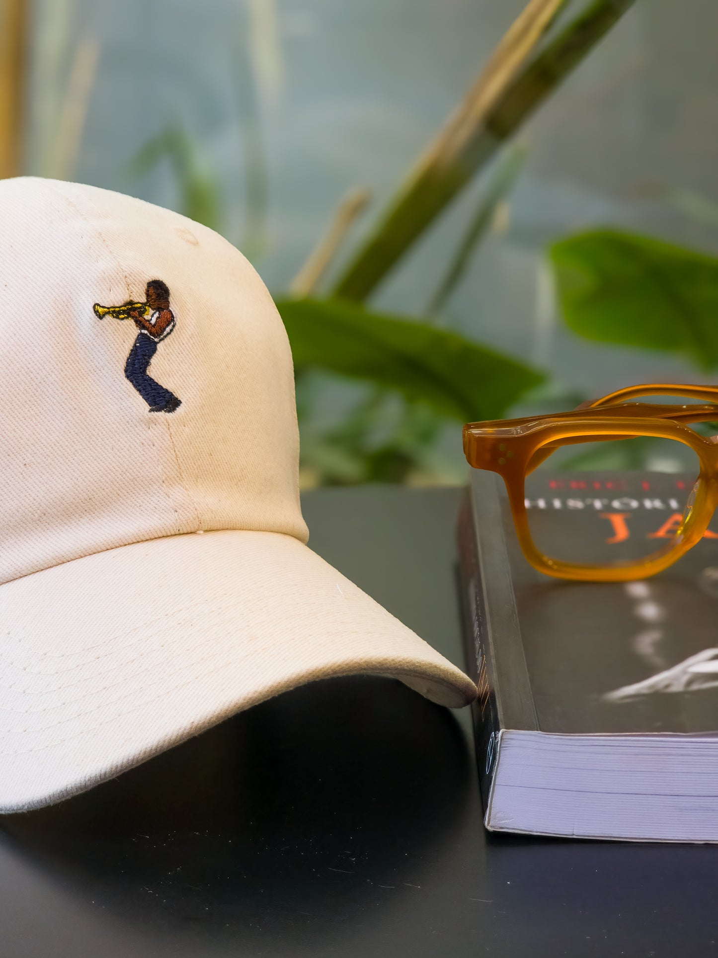 Jazz Cap - Dad Hat Off White