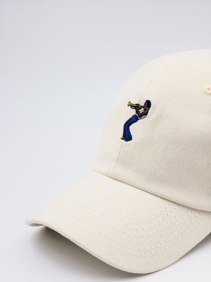 Jazz Cap - Dad Hat Off White
