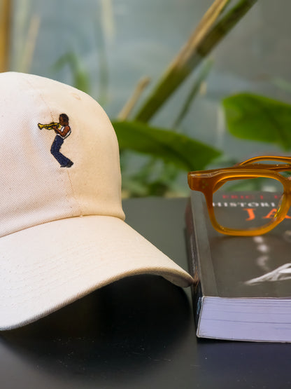 Jazz Cap - Dad Hat Off White